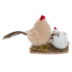 GAEM Фигурка декоративная "Цыплята", L15 W5,5 H9 см, 2в.