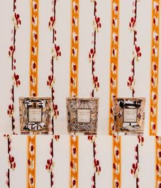 Caravane-Afrika-Rosace, набор свечей trio travel, Baobab Collection