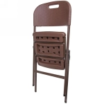 Стул складной 45*50*86см «Венеция» рисунок под ротанг