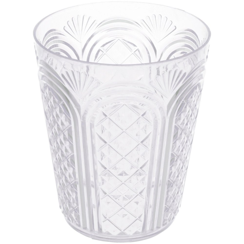 Стакан пластиковый 350мл «Веер» в наборе 4шт, микс цветов