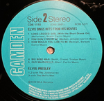 Elvis Presley - Elvis Sings Hits From His Movies (Англия 1972г.)