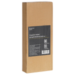 Поднос овальный Marm из белого мрамора 25*10 см