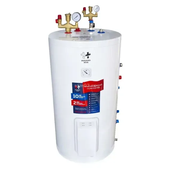 Водонагреватель косвенный Hugard Hug HRI 300 нержавеющая сталь 300л 38344