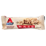 Atkins, Protein Meal Bar, гранола с арахисовой пастой, 8 батончиков, 48 г (1,69 унции)