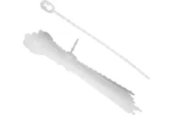 Бандаж кабельный Bylectrica 150*10 с шариковым замком (упаковка 100шт) белый 39879