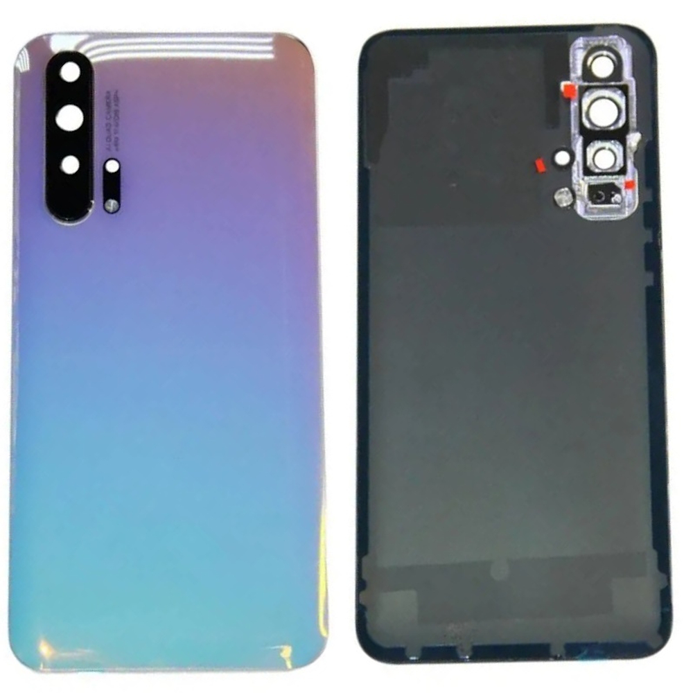 Задняя крышка для Huawei Honor 20 Pro (YAL-L41) Белый - Премиум