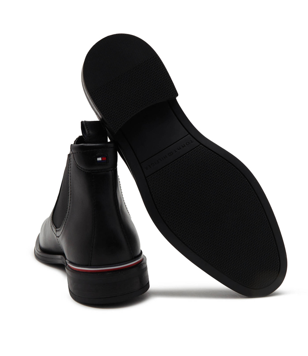 Кожаные челси Tommy Hilfiger - черный(FM0FM04806)