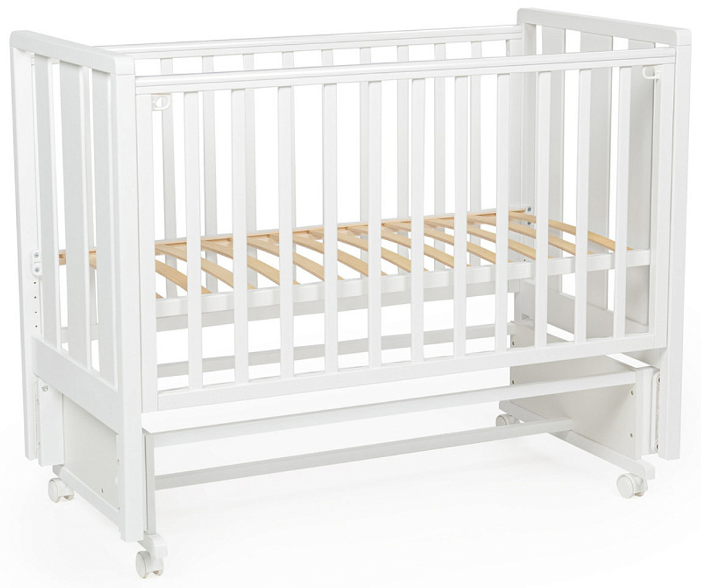 Детская кроватка Bebizaro Heirloom New маятник универсальный без ящика белый