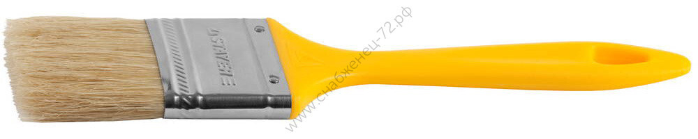STAYER UNIVERSAL 50 мм, 2″ светлая натуральная щетина, пластмассовая ручка, Плоская кисть, MASTER (0107-50)