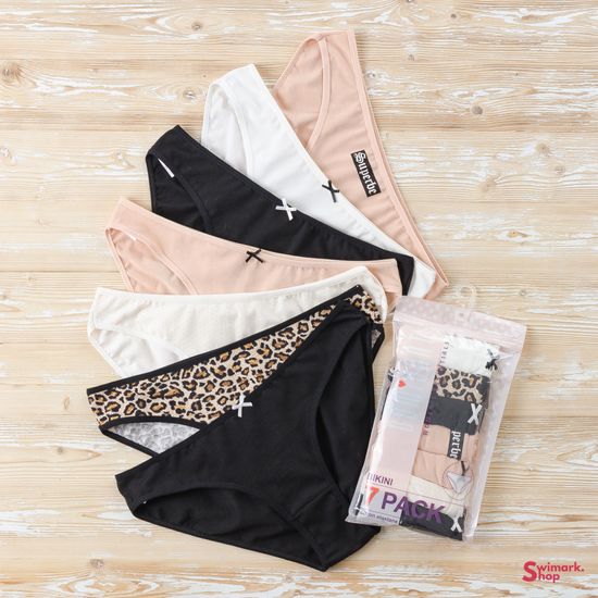 Трусики женские DOMINANT 37000-90, BIKINI, 7 шт. в уп.