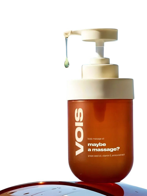 Масло для массажа тела увлажняющее, питающее, антицеллюлитное VOIS, 400 мл