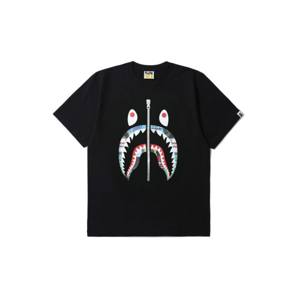 A BATHING APE ABC Camo Milo Shark Tee T