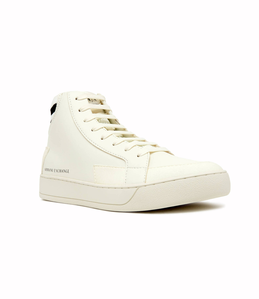 Кожаные кроссовки Armani Exchange - белый(XUZ054 XV783)