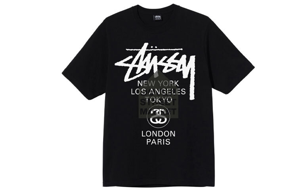 Футболки Stussy x DSM world tour tee T, 3903615