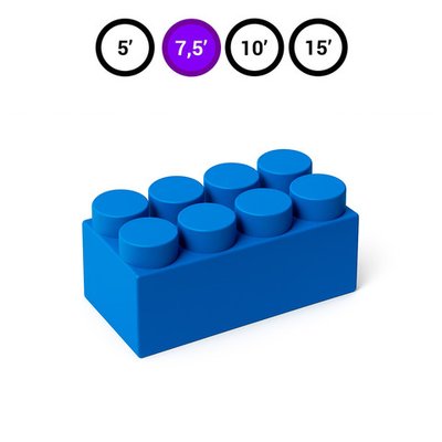 Элемент фиолетовый для конструктора Outdoor