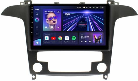Магнитола для Ford S-Max, Galaxy 2 2006-2015 (климат) - Teyes CC3L на Android 10, 8-ядер, CarPlay, 4G SIM-слот