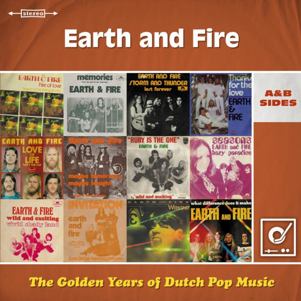 Earth And Fire / The Golden Years Of Dutch Pop Music (A&B Sides)(2LP)