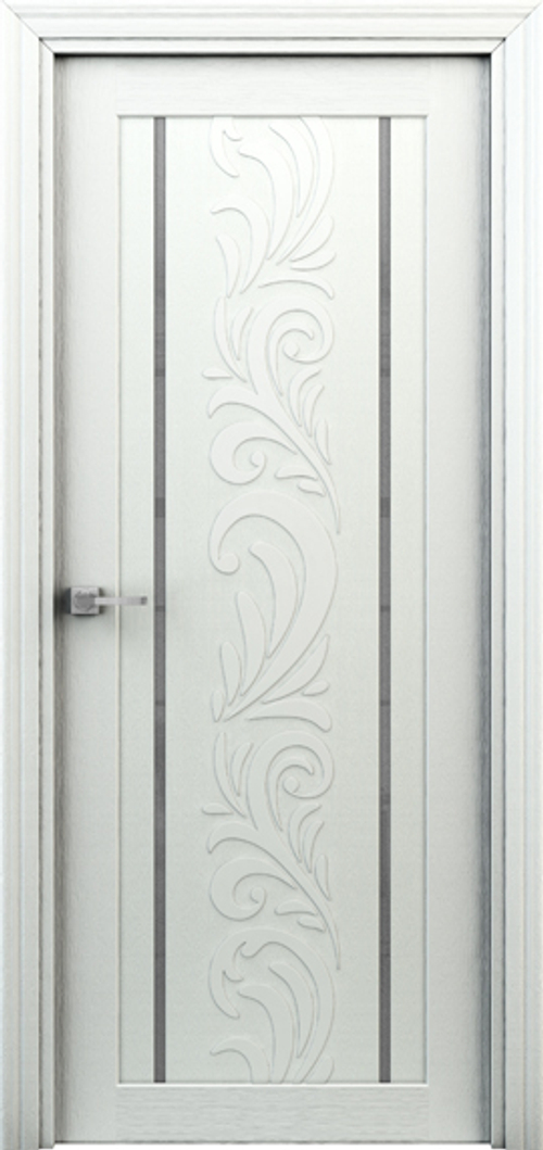 Двери межкомнатные купить в СПБ/ Весна. Цвет - Жасмин белый / Миндаль