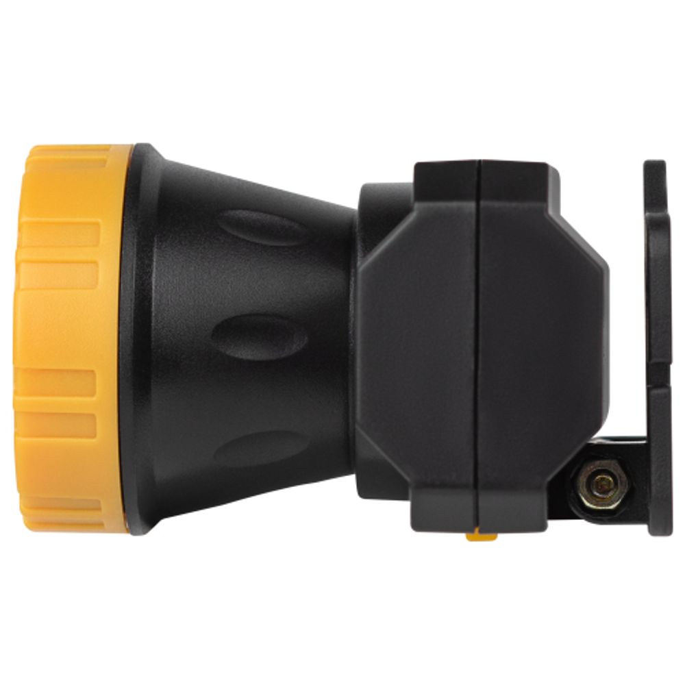 Фонарь налобный светодиодный ЭРА GA-802 аккумуляторный мощный яркий 2 режима желто-черный | Налобные фонари