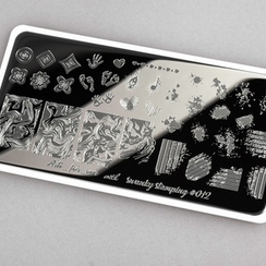 Пластина Swanky Stamping x Arti for you №012