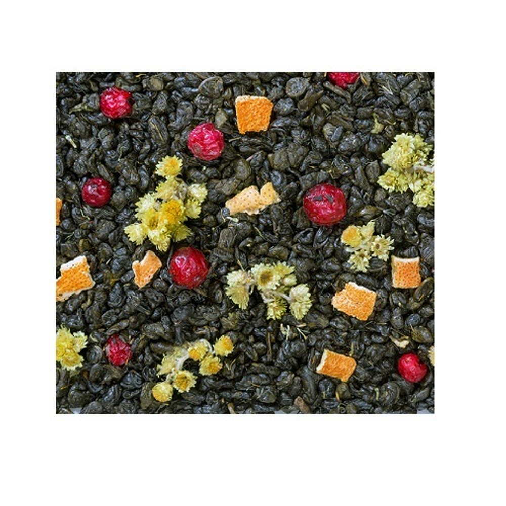 Зеленый ароматизированный чай На здоровье