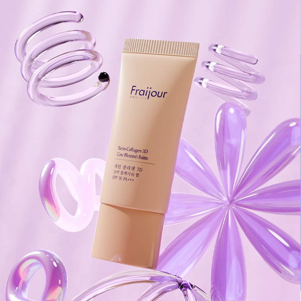 Evas Fraijour Retin-Collagen 3D Core Blemish Balm SPF30 PA+++ лёгкий ВВ-крем с коллагеном и ретинолом