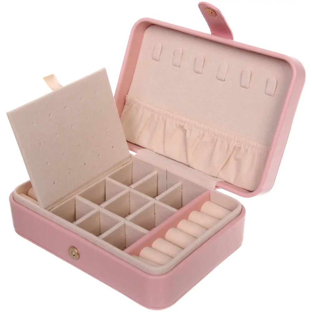 Шкатулка для украшений «ДЕЛЬ ВИЕНТО», цвет пудровая роза, 16*11,5*5,5см (коробка)