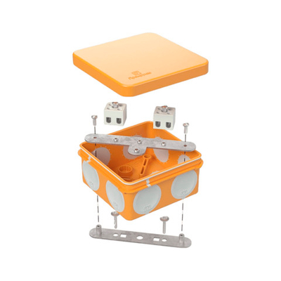 60-0210-FR2.5-4 коробка распределительная 80x80x40 Промрукав
