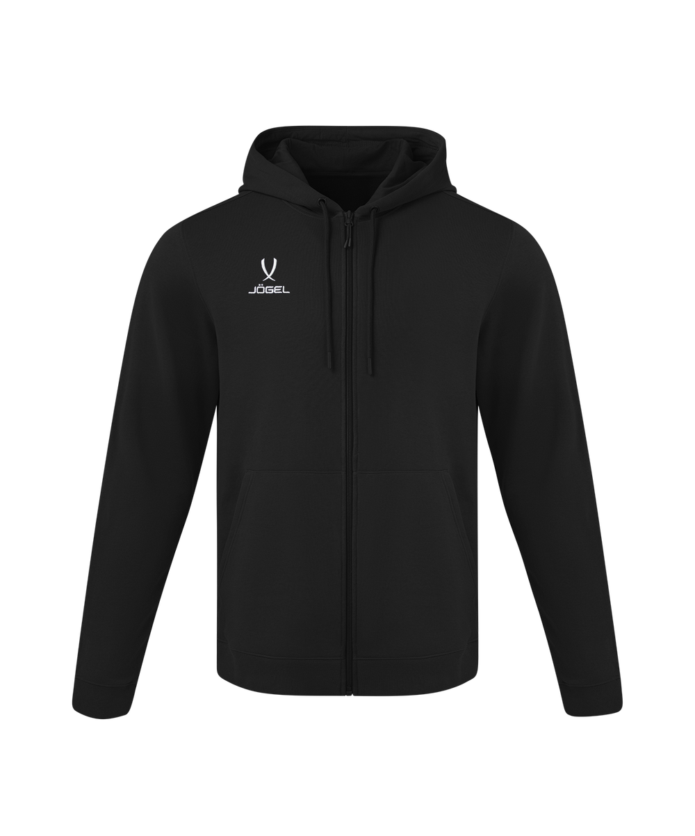 Худи на молнии ESSENTIAL Cotton FZ Hoodie, черный