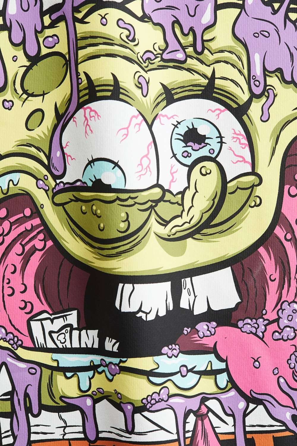 H&M Футболка с принтом, белый