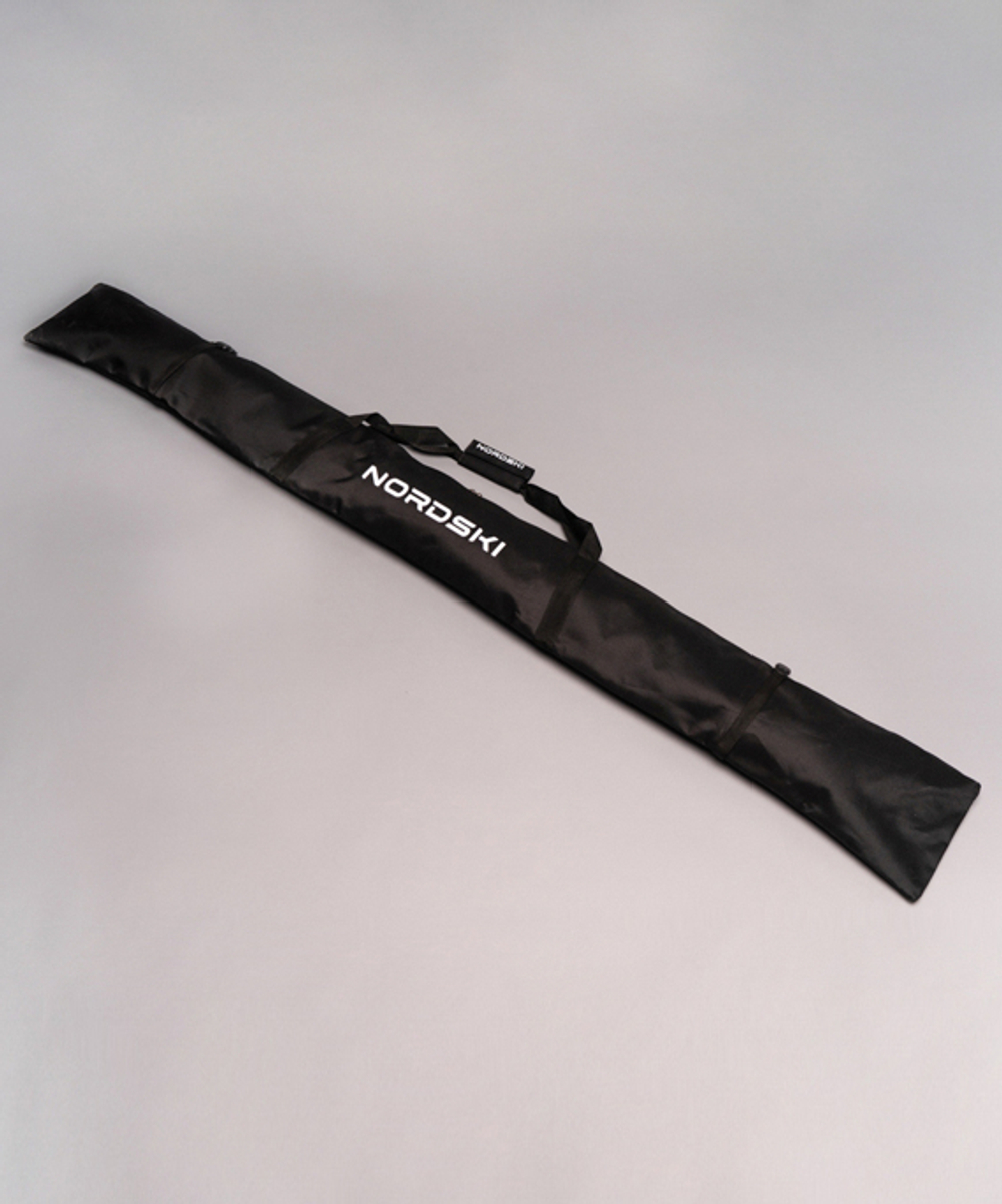 Чехол для лыж NORDSKI, на 1 пару, 210см, Black, NSV311210