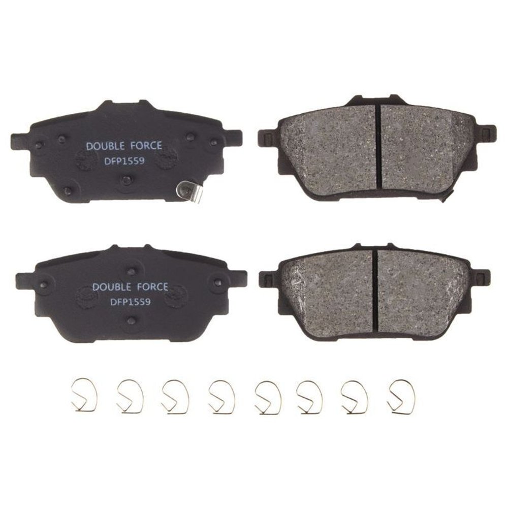 Колодки тормозные дисковые Double Force Замена для арт. DFP3507 DFP1559