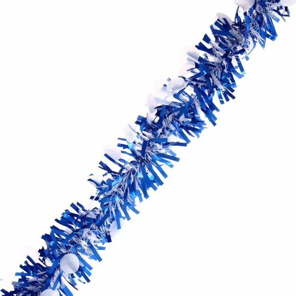 Мишура 2м 12см «Волнистые шарики», микс