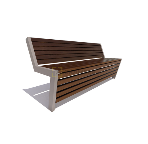 Скамейка «Техно» (0,6 м ангарская сосна,30х60)