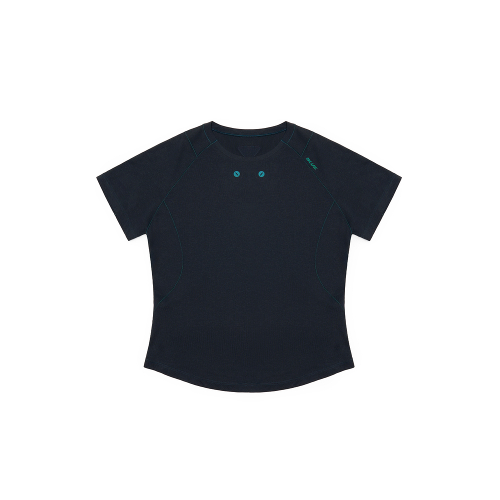 Футболка Blue Monte Frog Breath Trail Running T-Shirt "Distant Mountains In Haze" Women's