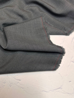 Костюмно-плательная однотонная шерсть (Marzotto, 100%шерсть, Серый базальт, 152, 250 гр/м2)