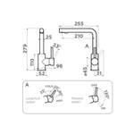 Смеситель Omoikiri Nakagawa 2 Plus-IB