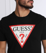 футболка tri logo GUESS - черный(M2GI68 KBA60)