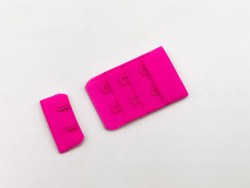 Застежка 2х3, неоново-розовый, Китай, 3,2 см (Арт: Z2/3-3587), шт