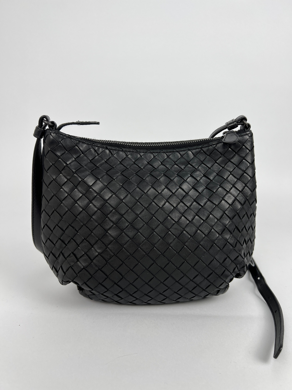 Сумка Bottega Veneta Saddle Zip Nappa Mini