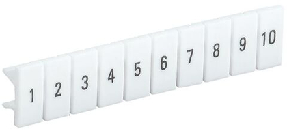 Маркеры для КПИ-2,5мм2 с нумерацией №№ 1-10 IEK