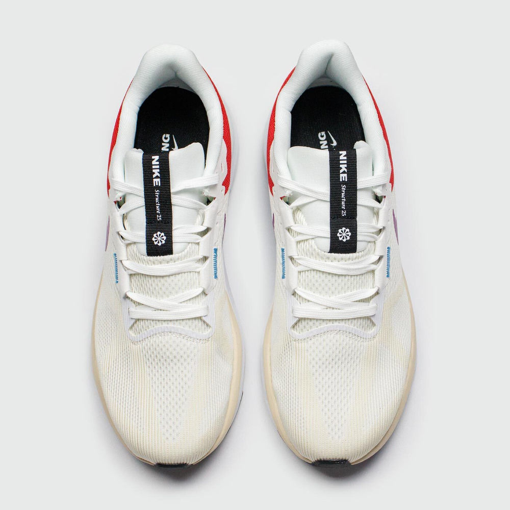 Кроссовки Nike Air Zoom Structure 25 Cream Red Purple