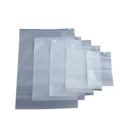 Полупрозрачный пакет слайдер 35*45 см | 60 мкм