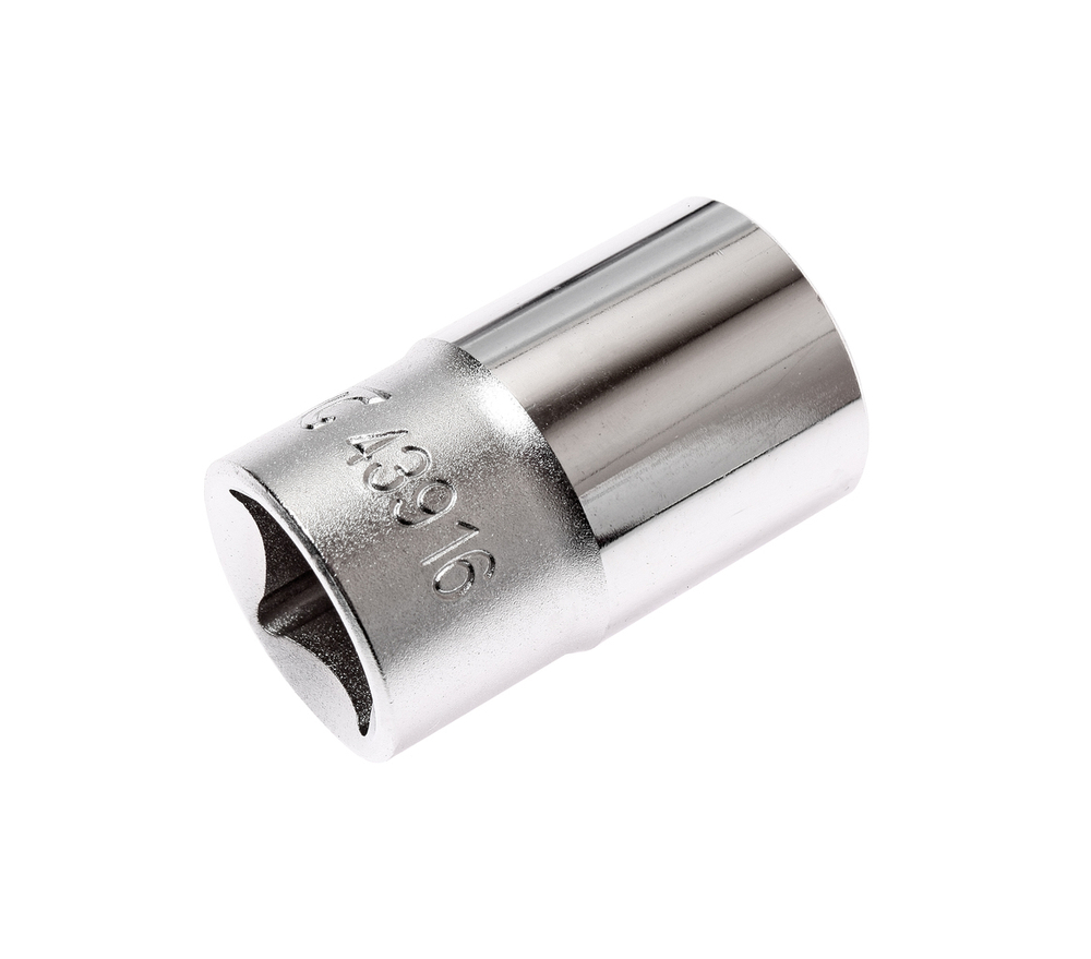 Головка торцевая 1/2" 16мм 12-ти гранная L=38мм JTC