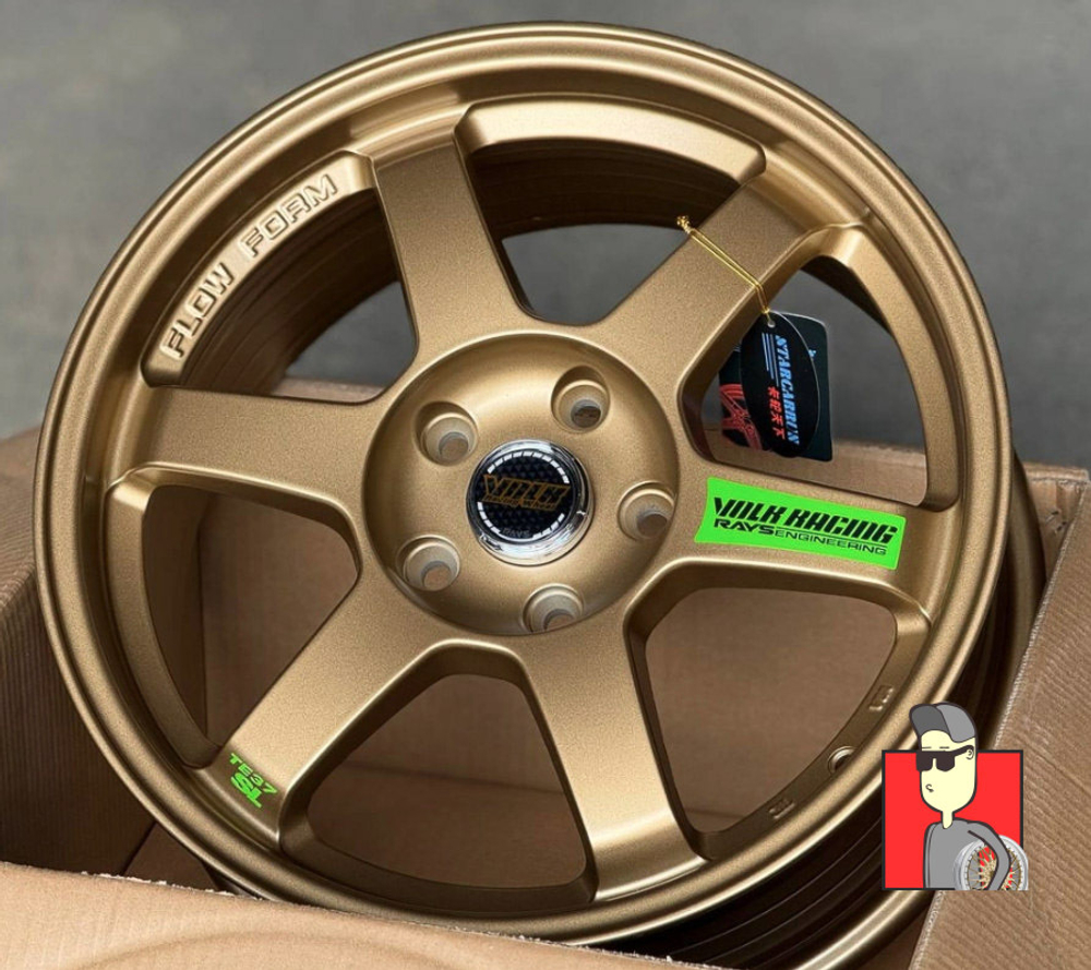 Комплект дисков Rays TE37 509 17x7.5 et38 5x112