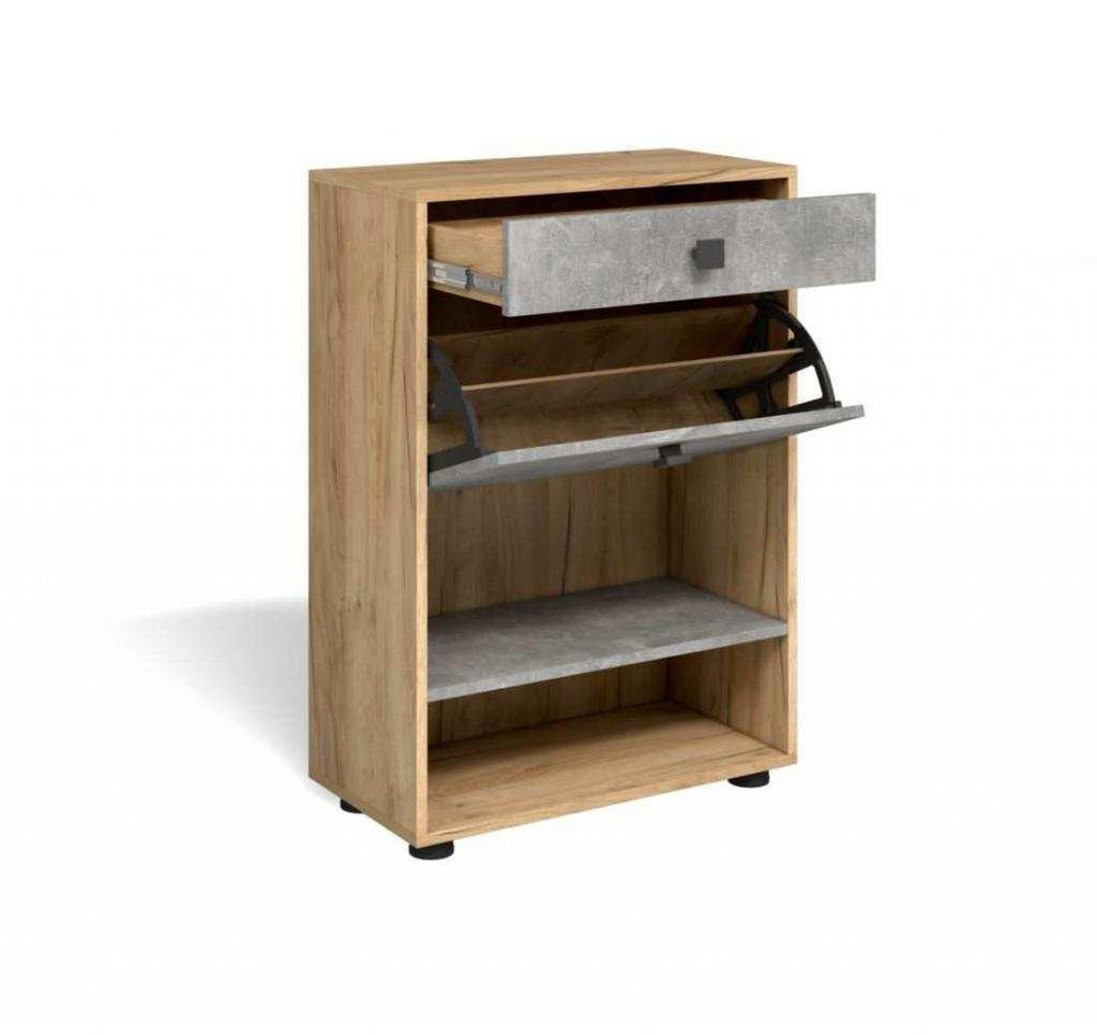 Обувница Мини-Лайт МЛ-7 дуб крафт/ателье