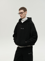 Drawstring Hoodie Black