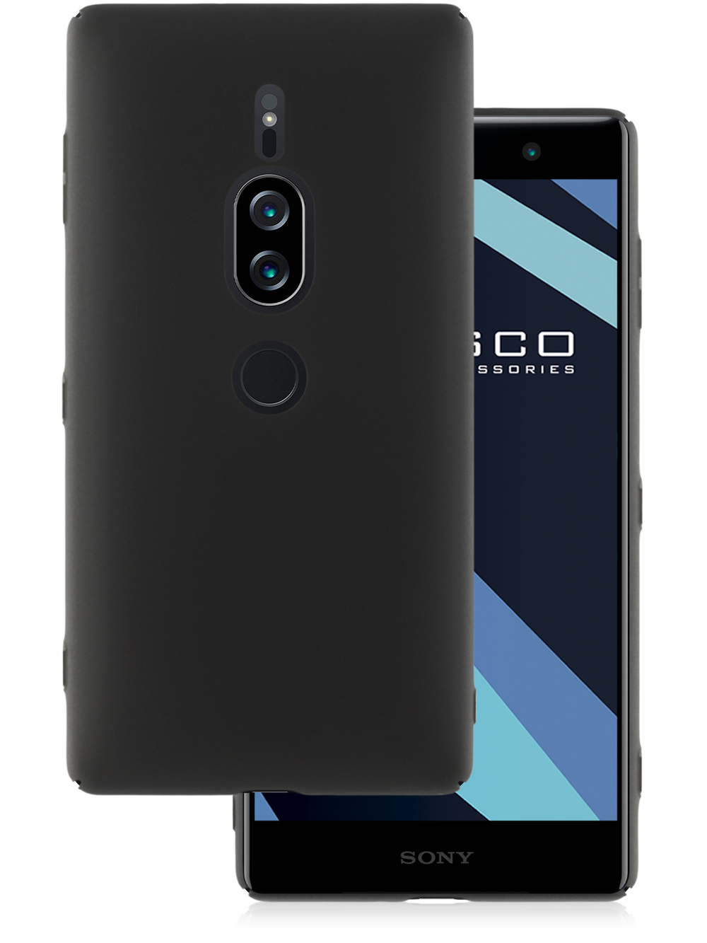 Чехол ROSCO для Sony Xperia XZ2 Premium оптом (арт. XZ2P-4SIDE-ST-BLACK)