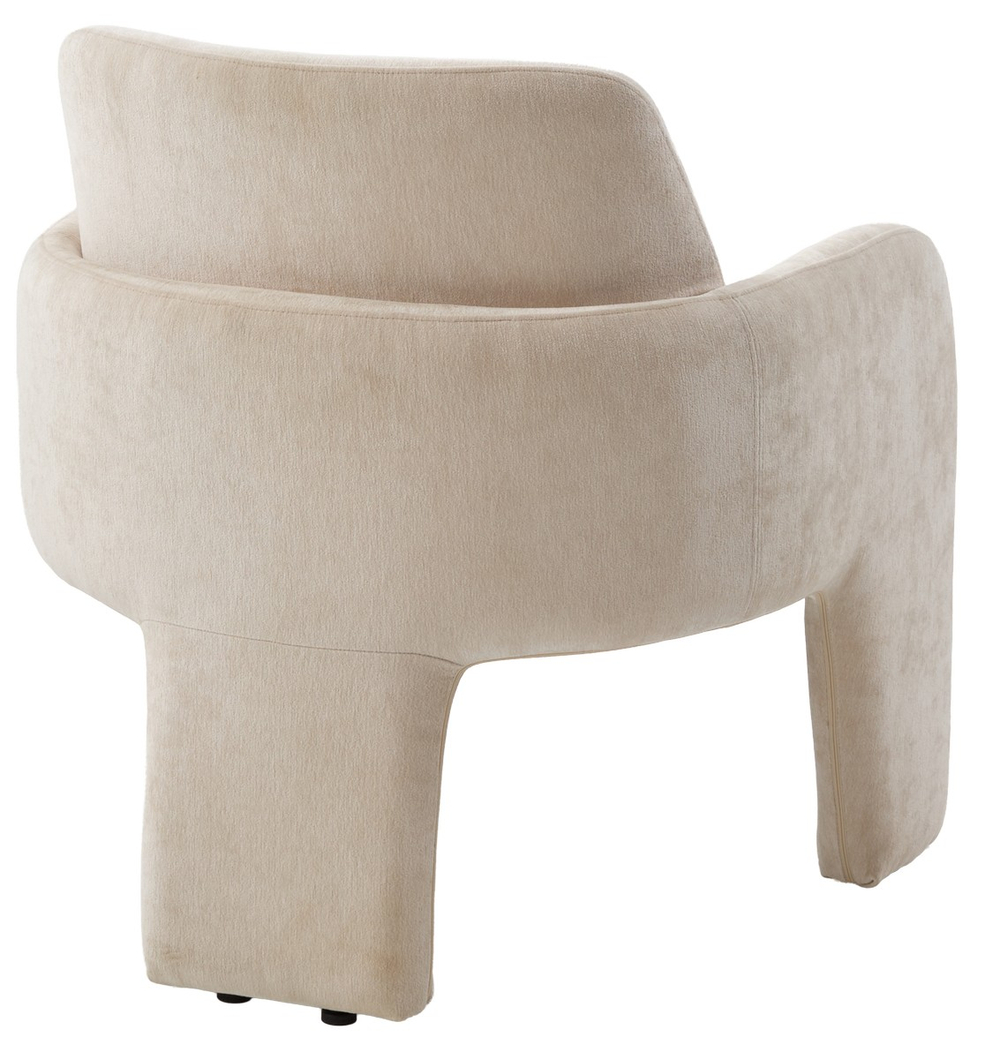 Кресло CUBE AT5139-09 Св. бежевый, ткань/каркас металл в тканевой обивке AT5139-09 ®DISAUR