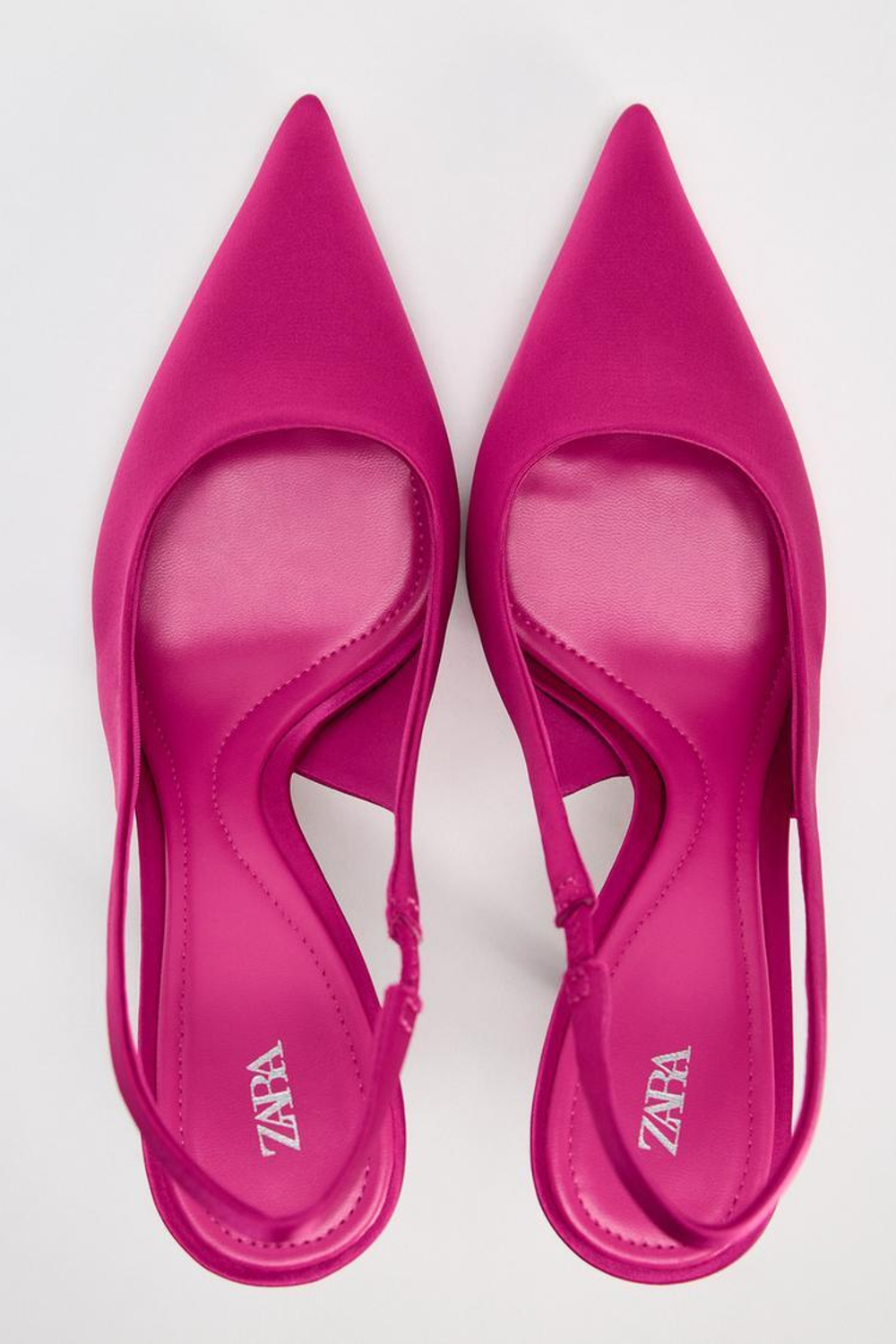 Zara pink shoes online